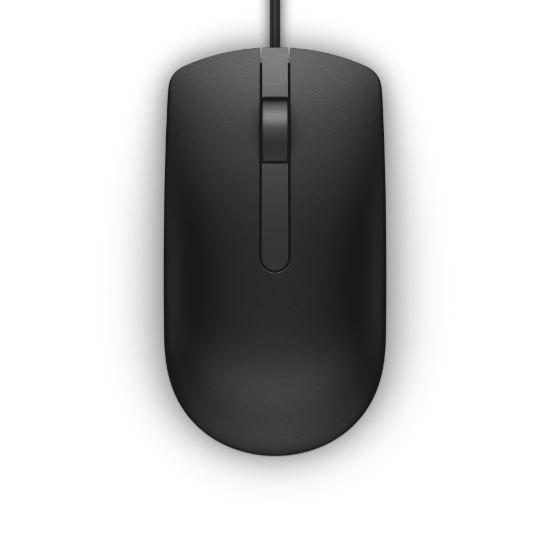 Picture of DELL MS116 mouse Office Ambidextrous USB Type-A Optical 1000 DPI