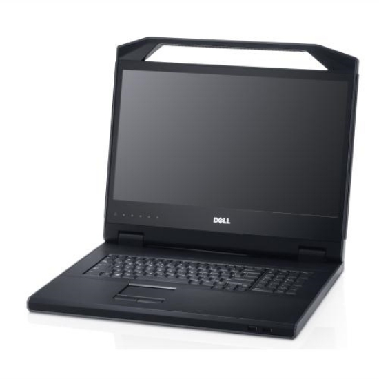 Picture of DELL A7485906 rack console 47 cm (18.5") Black 1U