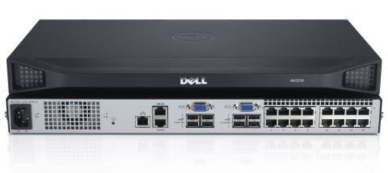Picture of DELL DAV2216-G01 KVM switch Rack mounting Silver