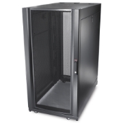 Picture of APC NetShelter SX, Server Rack Enclosure, 24U, Shock Packaging, 1250 lbs, Black, 1200H x 600W x 1070D mm