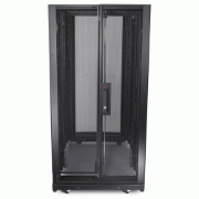 Picture of APC NetShelter SX, Server Rack Enclosure, 24U, Shock Packaging, 1250 lbs, Black, 1200H x 600W x 1070D mm