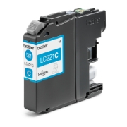 Picture of Brother LC221C ink cartridge 1 pc(s) Original Cyan