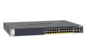 Picture of NETGEAR M4300-28G-PoE+ Managed L2/L3/L4 10G Ethernet (100/1000/10000) Power over Ethernet (PoE) 1U Black