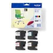 Picture of Brother LC229XLVALBPDR ink cartridge 4 pc(s) Original Black, Cyan, Magenta, Yellow