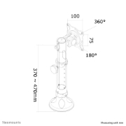 Picture of Neomounts FPMA-D025BLACK Monitor arm 10-30" - tiltable