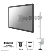 Picture of Neomounts NM-D135SILVER Monitor arm 10-30"