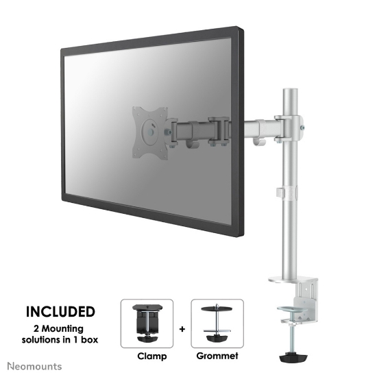 Picture of Neomounts NM-D135SILVER Monitor arm 10-30"