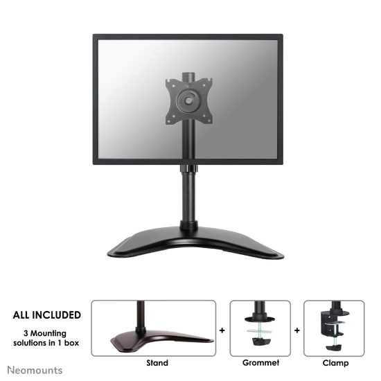 Picture of Neomounts NM-D335BLACK Monitor stand 10-30"