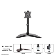 Picture of Neomounts NM-D335BLACK Monitor stand 10-30"
