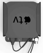 Picture of Compulocks Apple TV Security Mount (4th, 4k 1-2nd Gen) (2018-2021) Black
