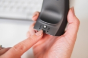 Picture of BakkerElkhuizen DXT Precision Wireless mouse Office Ambidextrous RF Wireless + Bluetooth Laser 2000 DPI
