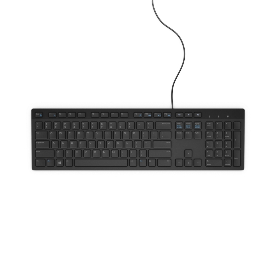 Picture of DELL KB216 keyboard Universal USB QWERTY US International Black
