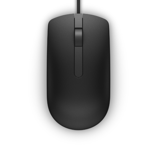 Picture of DELL MS116 mouse Office Ambidextrous USB Type-A Optical 1000 DPI