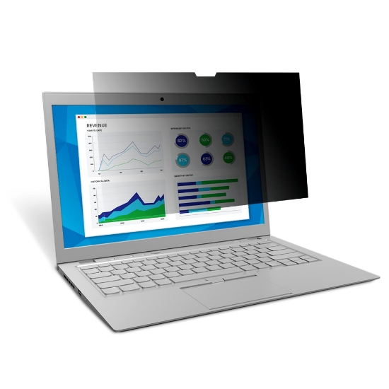 Picture of 3M Privacy Filter for 14" Widescreen Laptop