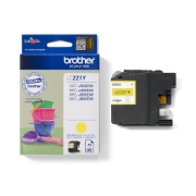 Picture of Brother LC221Y ink cartridge 1 pc(s) Original Yellow