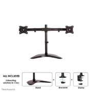 Picture of Neomounts NM-D335DBLACK Monitor stand 10-27"
