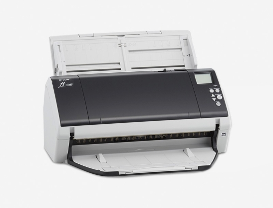 Picture of Ricoh fi-7460 ADF + Manual feed scanner 600 x 600 DPI A3 Grey, White