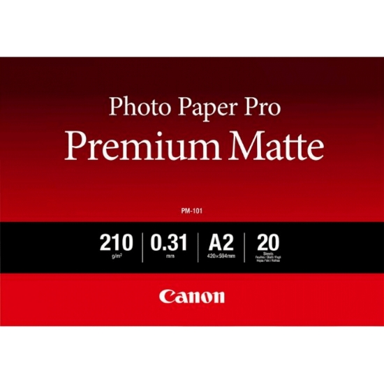 Picture of Canon PM-101 Premium Matte Photo Paper A2 - 20 Sheets