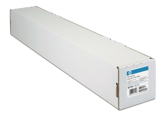 Picture of HP Universal Instant-dry Gloss Photo Paper-914 mm x 30.5 m (36 in x 100 ft) Brown, White
