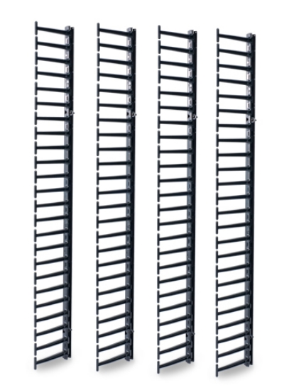Picture of APC NetShelter Cable Management, Vertical Cable Manager, for NetShelter SX Networking Racks 48U, Set of 4, 250 x 2045 x 170 mm