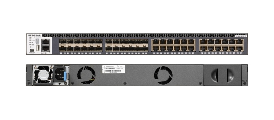Picture of NETGEAR M4300-24X24F/US/EMEA Managed 10G Ethernet (100/1000/10000) 1U Grey