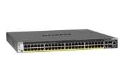 Picture of NETGEAR M4300-52G-PoE+ 550W PSU Managed L2/L3/L4 Gigabit Ethernet (10/100/1000) Power over Ethernet (PoE) 1U Black