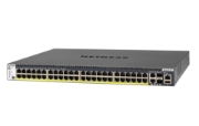 Picture of NETGEAR M4300-52G-PoE+ 550W PSU Managed L2/L3/L4 Gigabit Ethernet (10/100/1000) Power over Ethernet (PoE) 1U Black