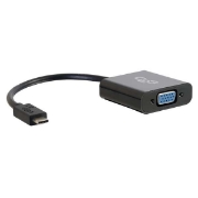 Picture of C2G USB 3.1 USB Type C to VGA Adapter - USB C to VGA Black