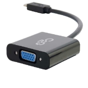 Picture of C2G USB 3.1 USB Type C to VGA Adapter - USB C to VGA Black