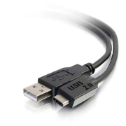 Picture of C2G 4m USB 2.0 USB Type C to USB A Cable M/M – USB C Cable Black