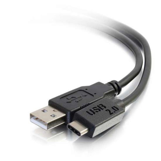 Picture of C2G 4m USB 2.0 USB Type C to USB A Cable M/M – USB C Cable Black