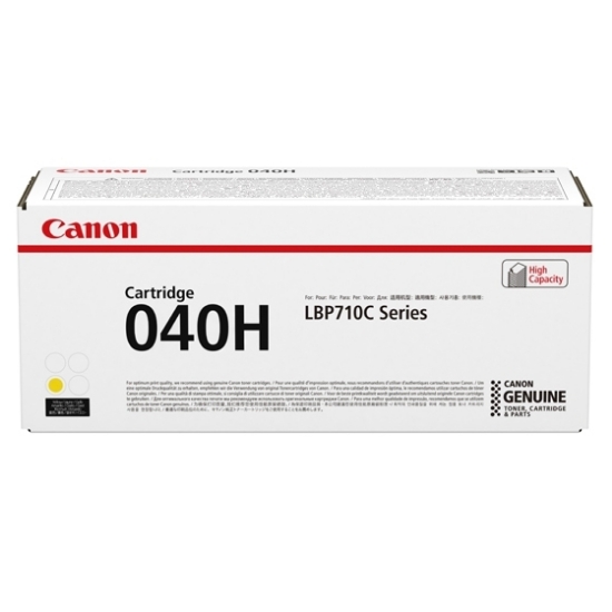 Picture of Canon 040H toner cartridge 1 pc(s) Original Yellow