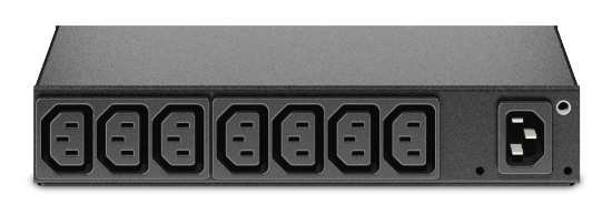 Picture of APC AP6015A power distribution unit (PDU) 8 AC outlet(s) 0U/1U Black
