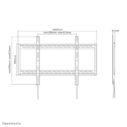Picture of Neomounts LFD-W1000 TV mount wall 60-100" - fixed