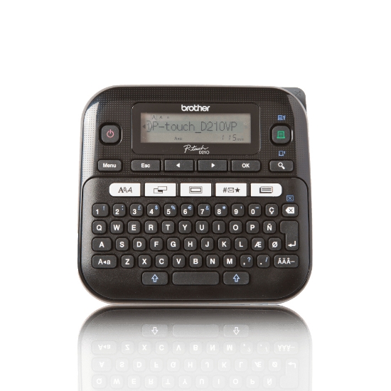 Picture of Brother PT-D210VP label printer Thermal transfer 180 x 180 DPI 20 mm/sec QWERTY