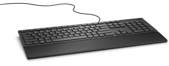 Picture of DELL KB216 keyboard Universal USB QWERTY Dutch Black