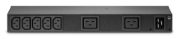 Picture of APC AP6120A power distribution unit (PDU) 7 AC outlet(s) 0U/1U Black