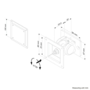 Picture of Neomounts FPMA-DTBW100 Toolbar monitor bracket 10-30" - tilt and rotate