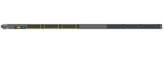Picture of Lenovo 00YJ777 power distribution unit (PDU) 42 AC outlet(s) 0U Black