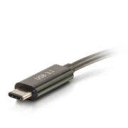 Picture of C2G USB C to VGA Video Adapter w/ Power Delivery - USB Type C to VGA Black