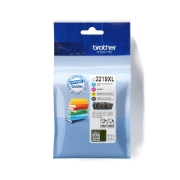 Picture of Brother LC3219XLVAL toner cartridge 4 pc(s) Original Black, Cyan, Magenta, Yellow