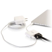 Picture of C2G USB C to VGA Video Adapter w/ Power Delivery - USB Type C to VGA White