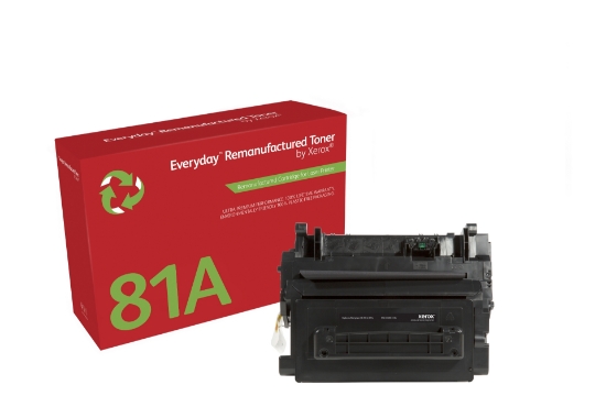 Picture of Everyday ™ Mono Remanufactured Toner by Xerox compatible with HP 81A (CF281A), Standard capacity