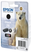 Picture of Epson Polar bear Singlepack Black 26 Claria Premium Ink