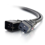 Picture of C2G 1.8m, C20/C19 Black C20 coupler C19 coupler