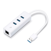 Picture of TP-Link UE330 laptop dock/port replicator Wired USB 3.2 Gen 1 (3.1 Gen 1) Type-A White