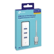 Picture of TP-Link UE330 laptop dock/port replicator Wired USB 3.2 Gen 1 (3.1 Gen 1) Type-A White