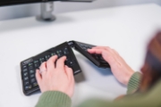 Picture of BakkerElkhuizen Goldtouch Numeric Keyboard White
