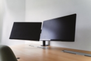 Picture of BakkerElkhuizen Space-arm Beam Dual 61 cm (24") Desk Silver