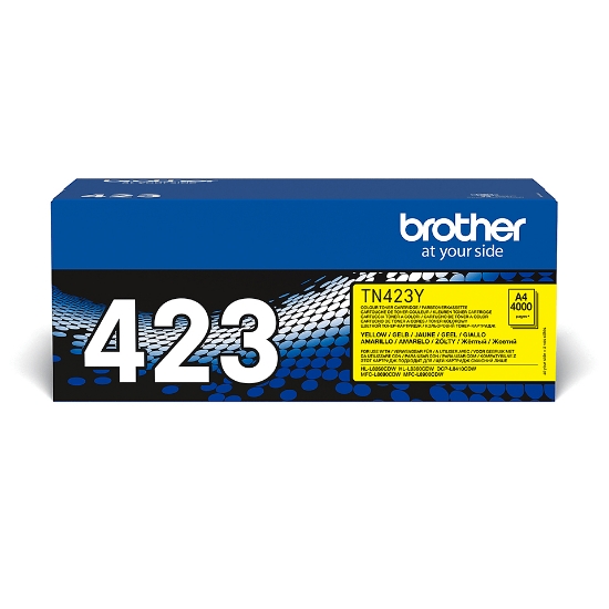 Picture of Brother TN-423Y toner cartridge 1 pc(s) Original Yellow